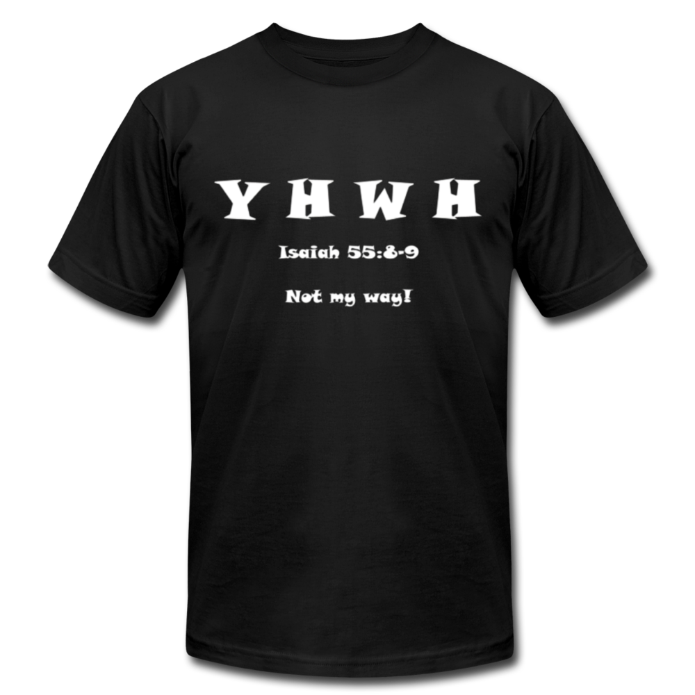 YHWH - Unisex Jersey T-Shirt - black