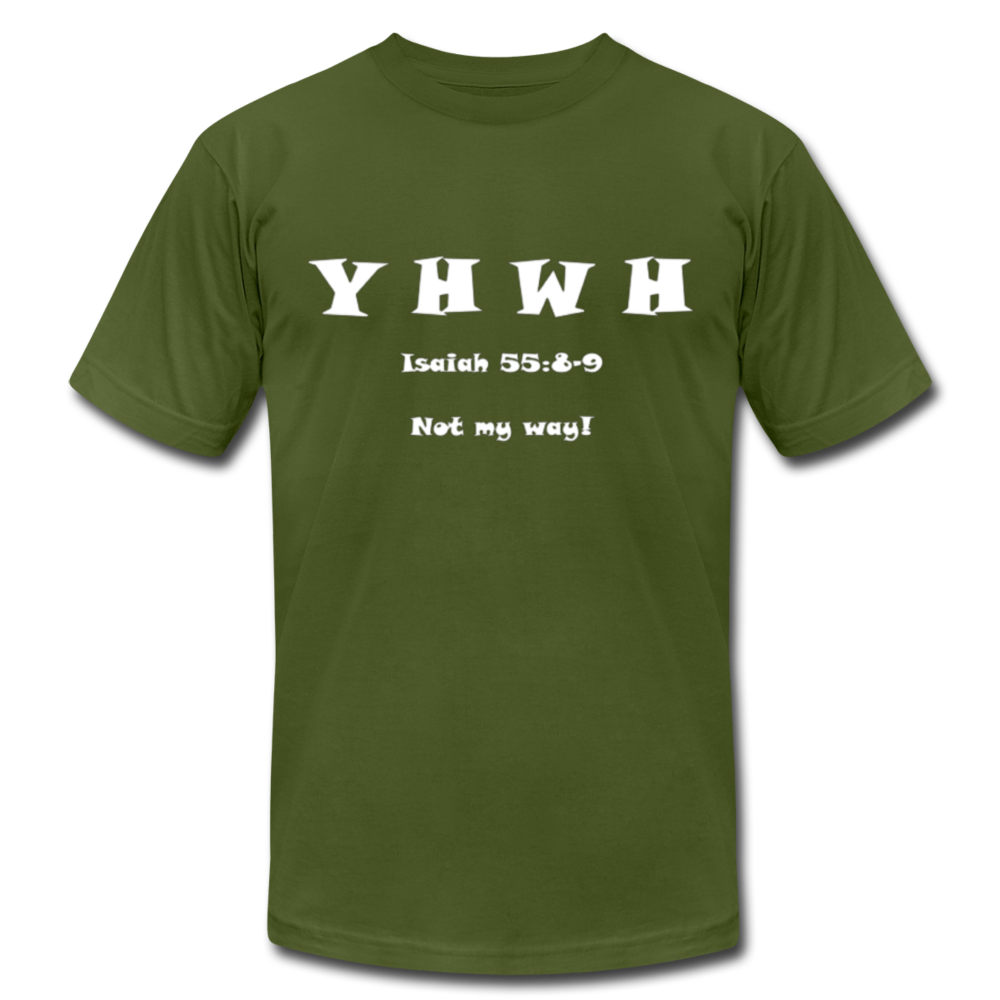 YHWH - Unisex Jersey T-Shirt - olive