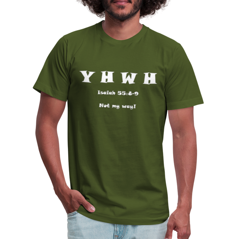 YHWH - Unisex Jersey T-Shirt - olive