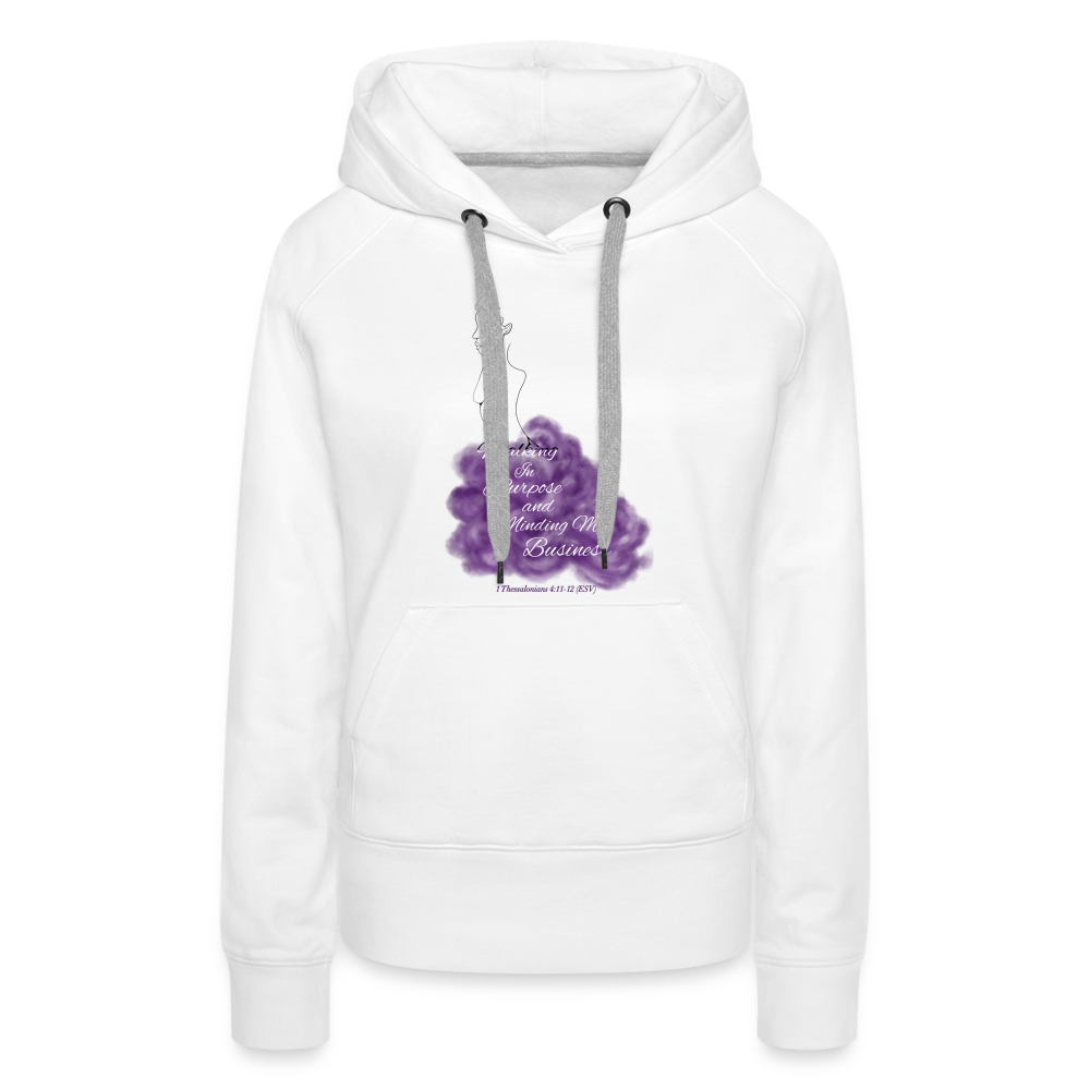 Women’s Premium Hoodie - white